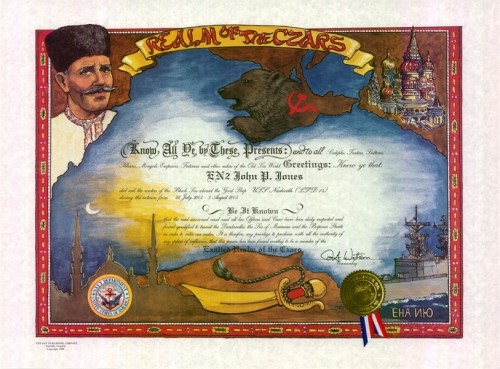 Realm of the Czars Certificate