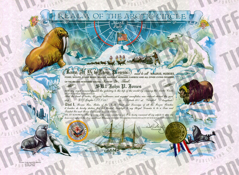 Blue Nose Certificate